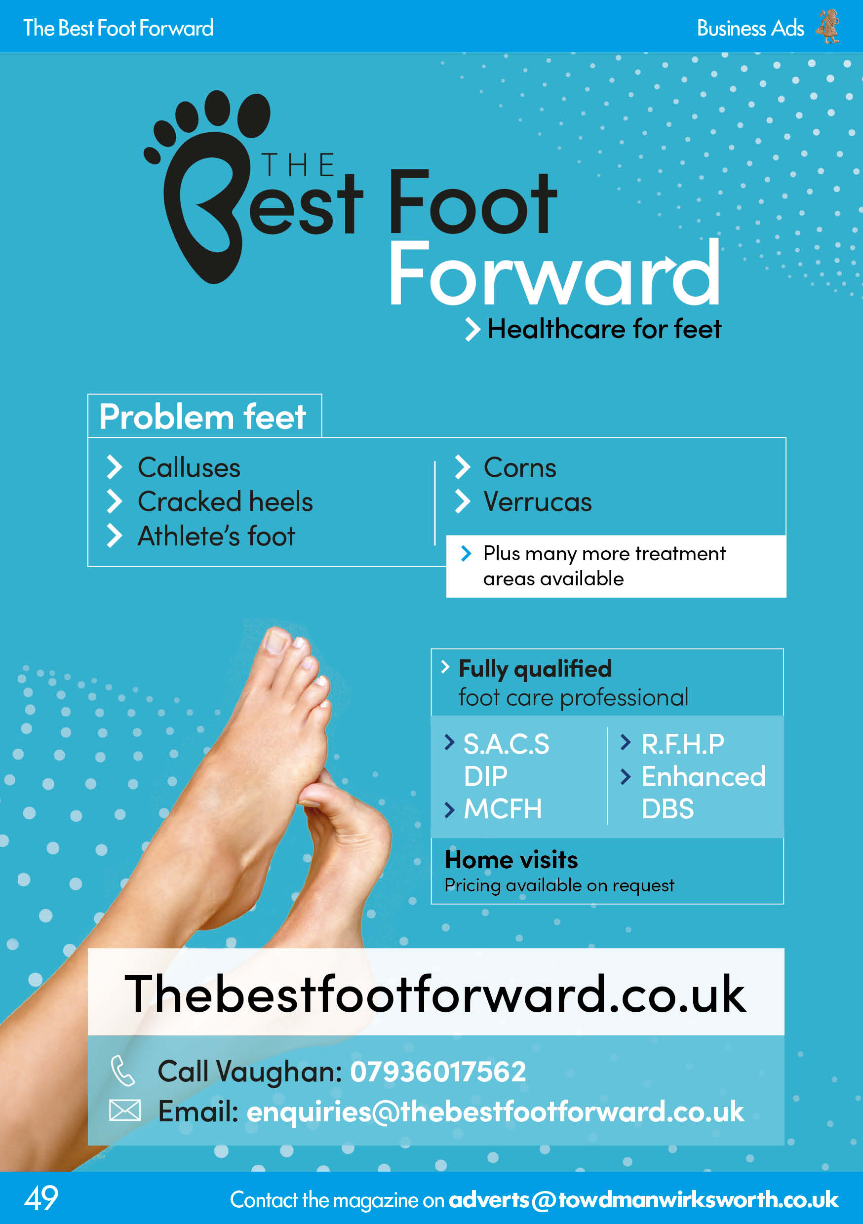 The Best Foot Forwards