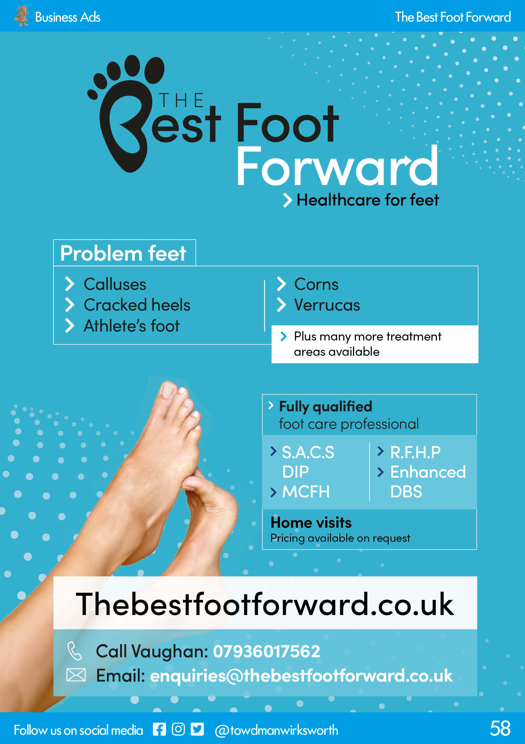 The Best Foot Forwards
