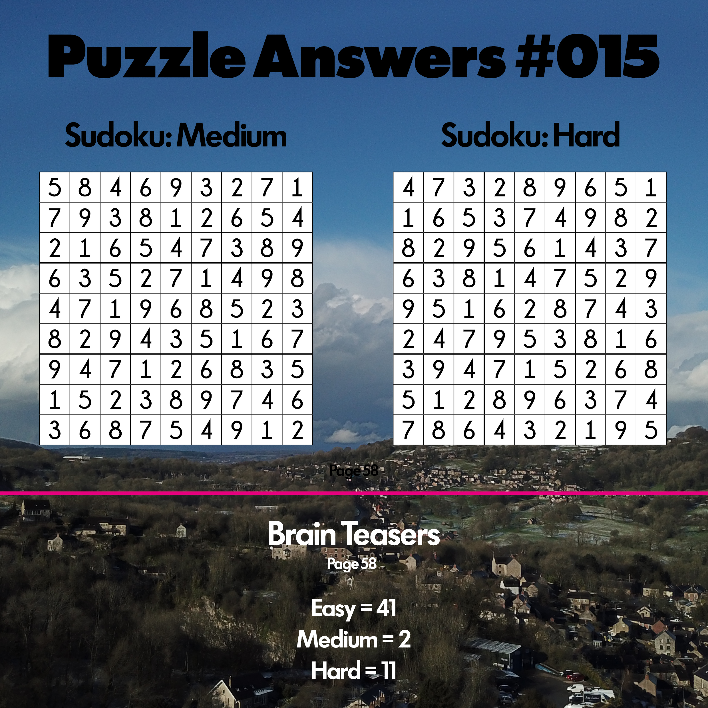 Issue #015 Answers