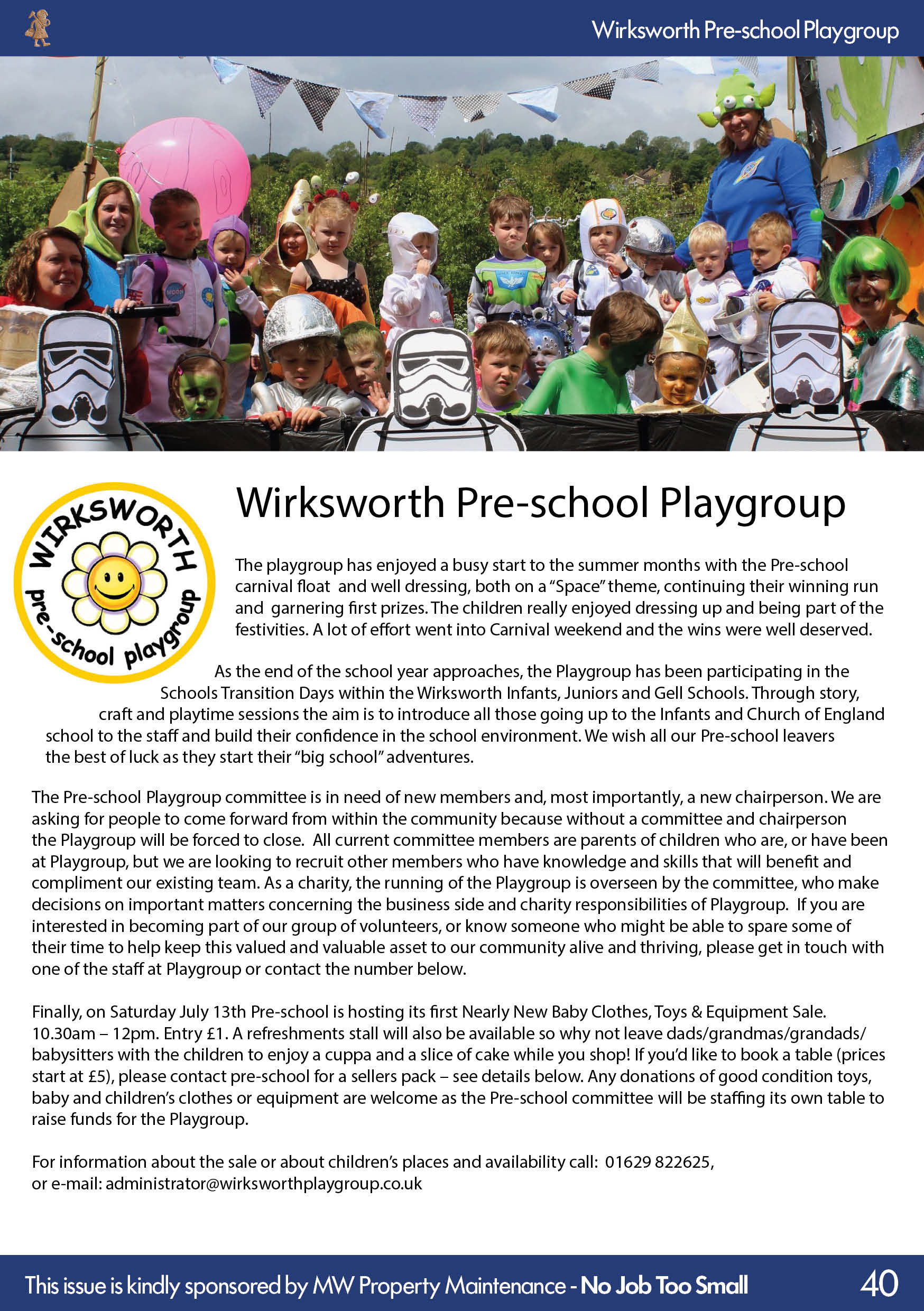 Wirksworth Pre-school Playgroup