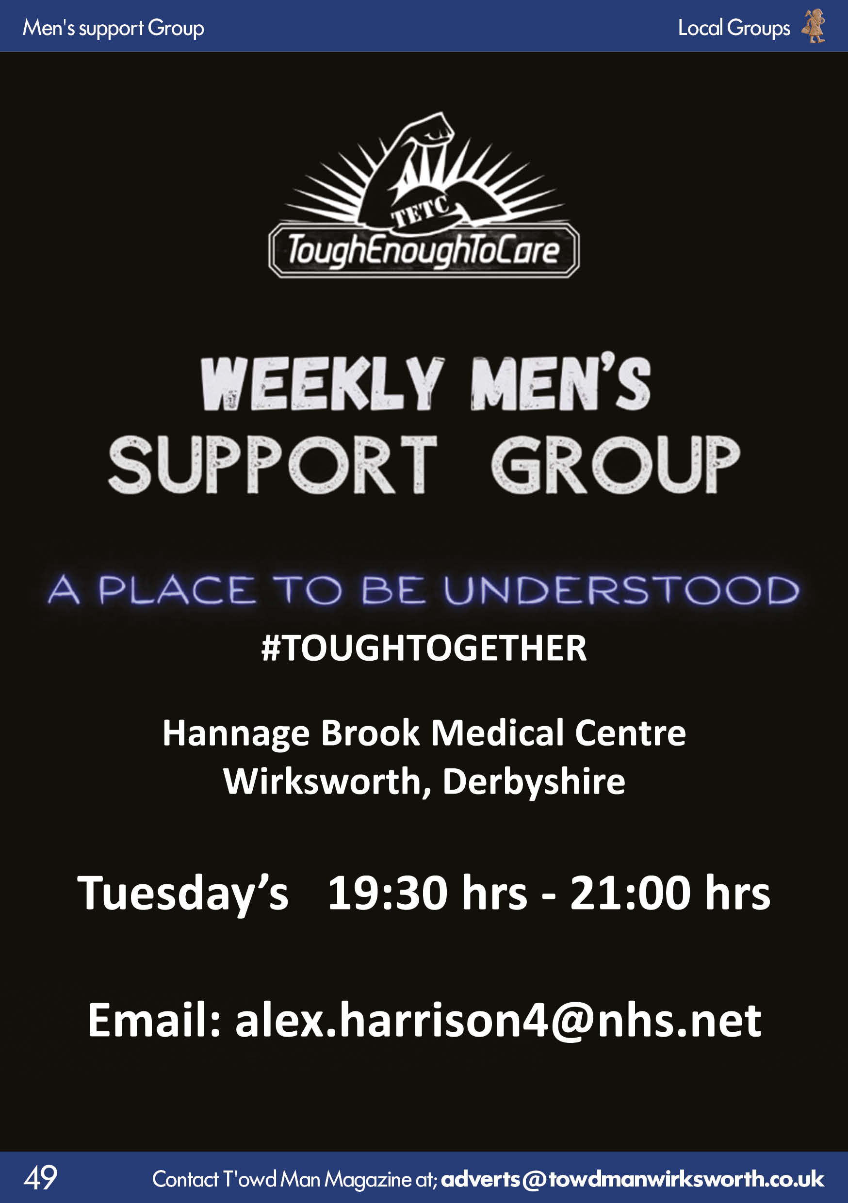 Weekley Mens Support Group