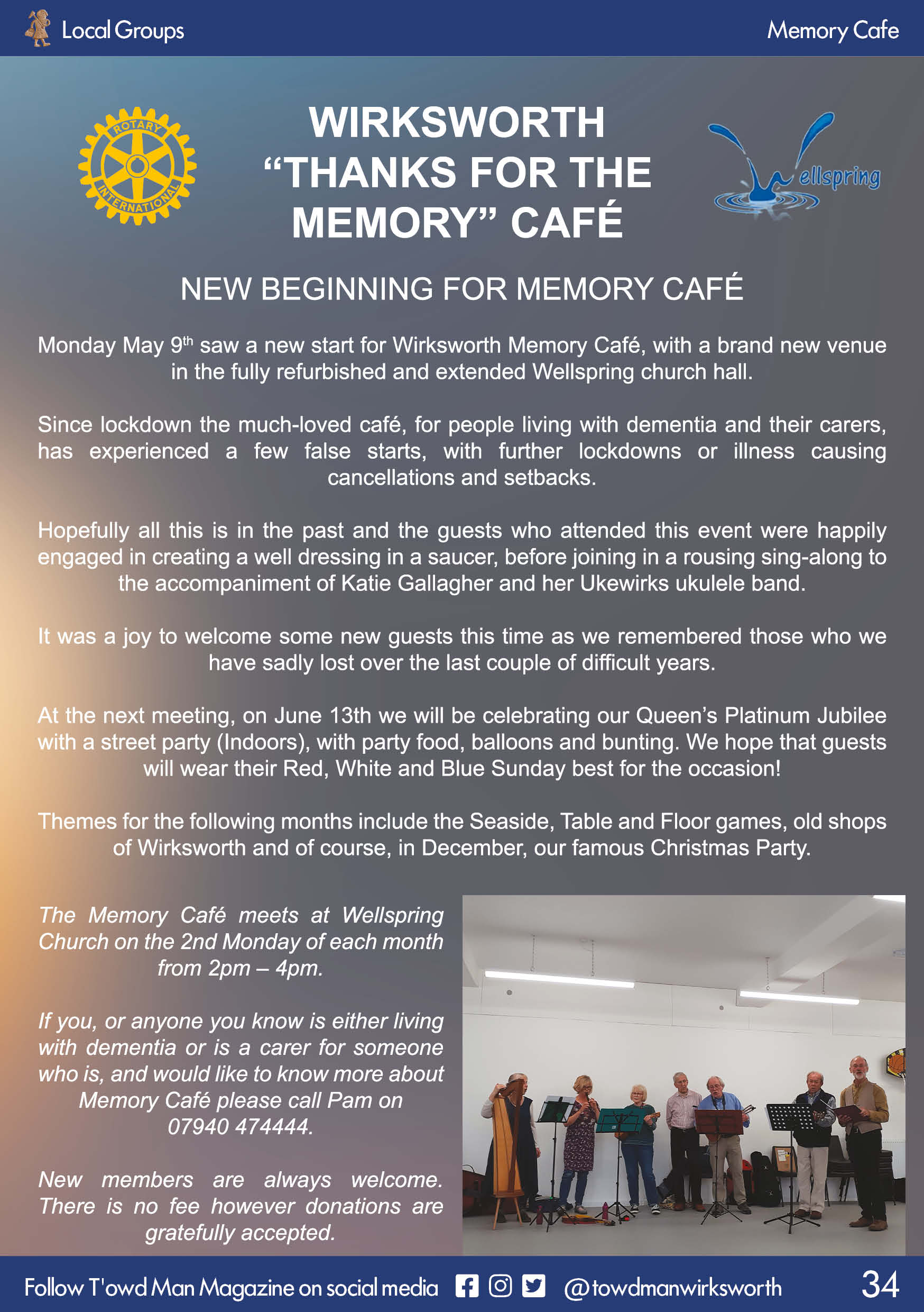 Rotary Memory Cafe