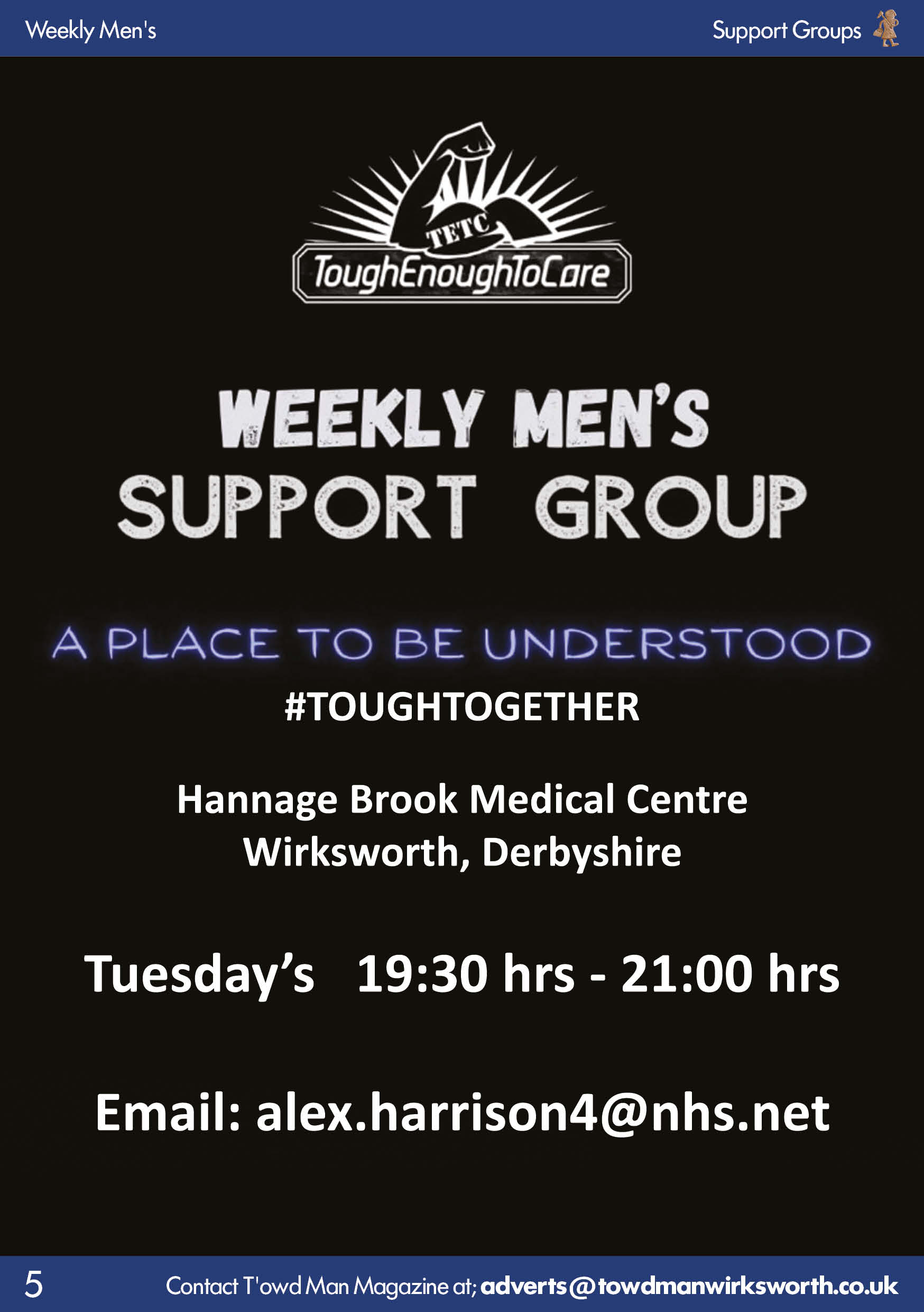 Weekley Mens Support Group